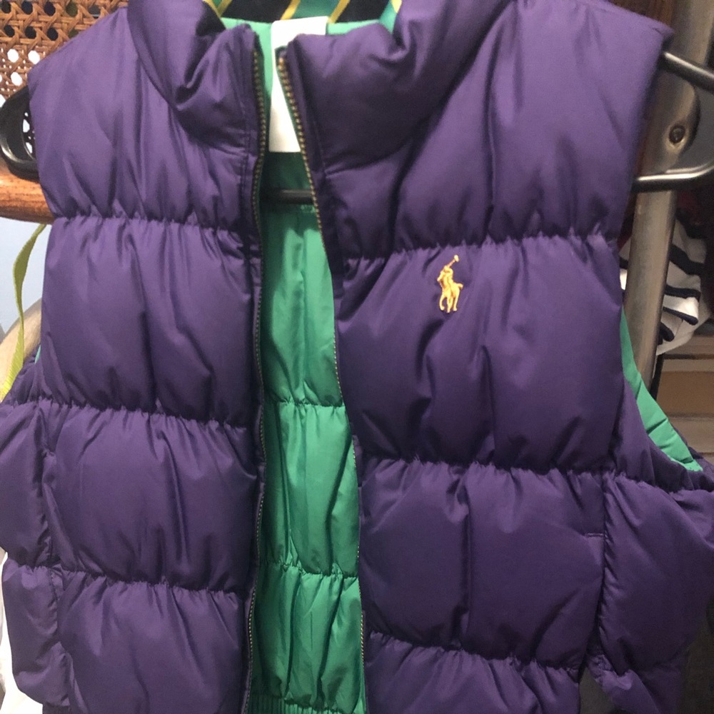 NWT Reversible RL vest